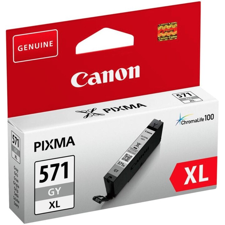 Cartouche D'ENCRE Canon GREY CLI-571 XL - 715 FEUILLES - COMPATIBLE SELON LES SPÉCIFICATIONS