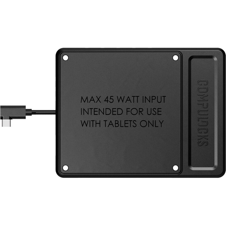 Compulocks Core PlusHub supporto da tavolo con hub multiporta nero