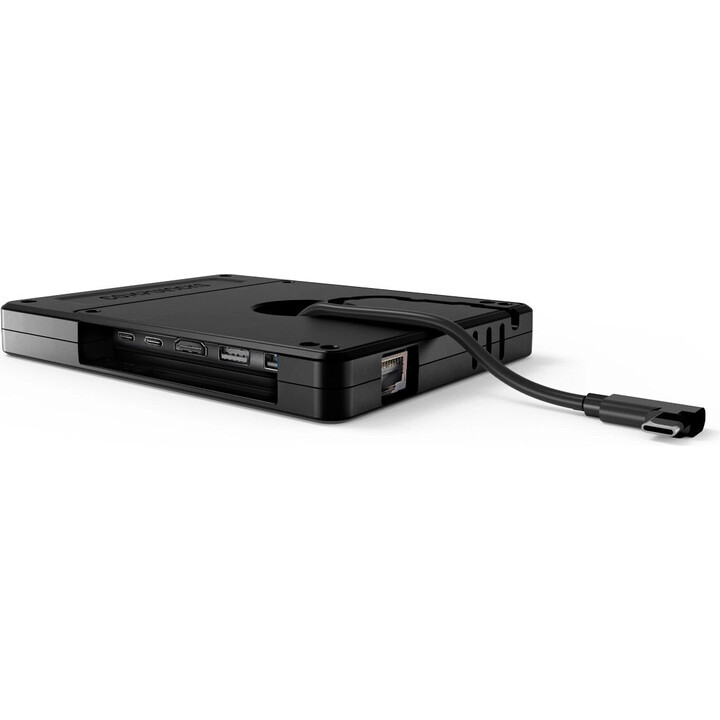 Compulocks Core PlusHub support de bureau avec hub multiport noir