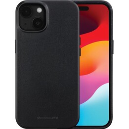Roskilde Magsafe - Capa de Couro para iPhone 15 - Preto