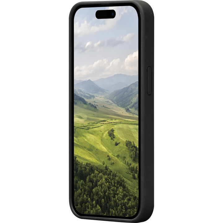 Monaco - Silicone MagSafe Case for iPhone 15 Pro - Night Black
