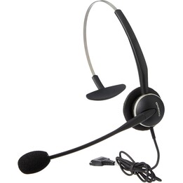 Fone de ouvido mono Jabra GN 2100 Flex-Boom 3 em 1 com fio 2126-82-04