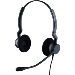 Jabra BIZ USB 2300 MS Duo Headset On-Ear wired