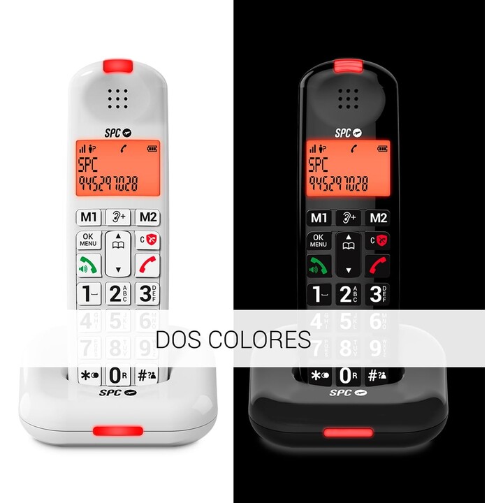 TELEFONO SPC COMFORT KAIRO NERO