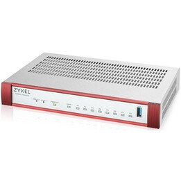 Firewall ZyXel USG FLEX100 série H, 7 portas Gigabit definidas pelo usuário, 1 * 1G PoE +, 1 * USB (apenas dispositivo)