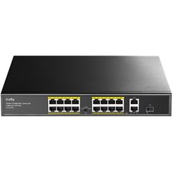 Cudy FS1018PS1 switch Fast Ethernet (10/100) Power over Ethernet (PoE) Gray