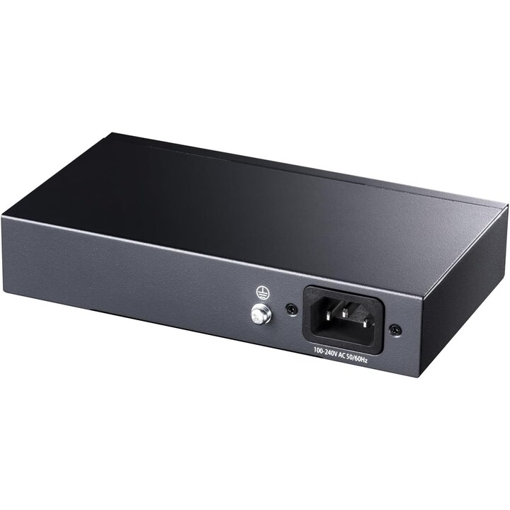 Switch Cudy FS1006P Fast Ethernet (10/100) Power over Ethernet (PoE) Preto