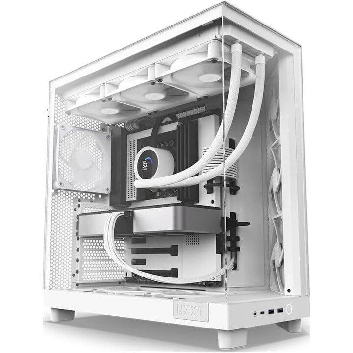 Tour moyenne NZXT H6 Flow blanc