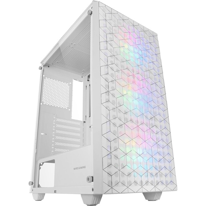 Mars Gaming MC-MAG/ Weiße Semi-Tower-Gaming-Box