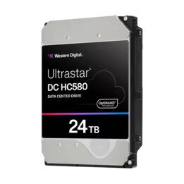 Western Digital Dysk Server HDD Ultrastar HC580 WUH722424ALE6L4 (24 TB 3.5" SATA)