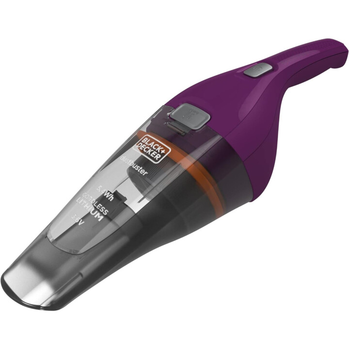 Black&Decker NVC115W-QW Aspirateur à main sans fil violet