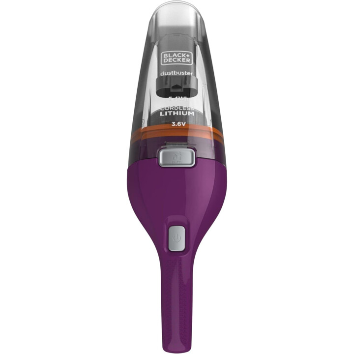 Black&Decker NVC115W-QW Purple Cordless Handheld Vacuum Cleaner