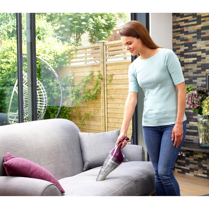 Black&Decker NVC115W-QW Aspirateur à main sans fil violet