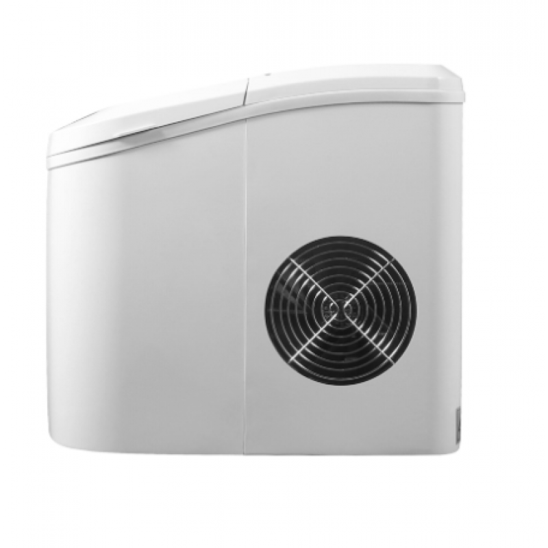 Máquina de hacer cubitos de hielo portátil LIN ICE PRO-W12 blanco
