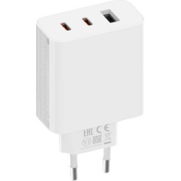Xiaomi Chargeur 67W Gan 2C1A Blanc