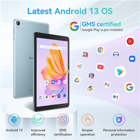Blackview Tab 50 8.0 4GB 128GB WiFi Blue