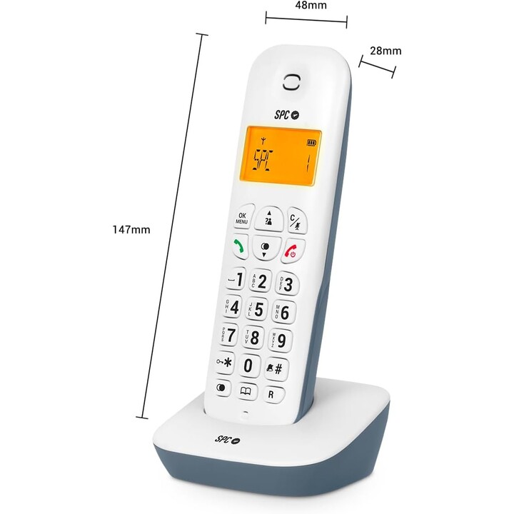 SPC 7300AS Telefono Inalámbrico AIR 2 Blanco