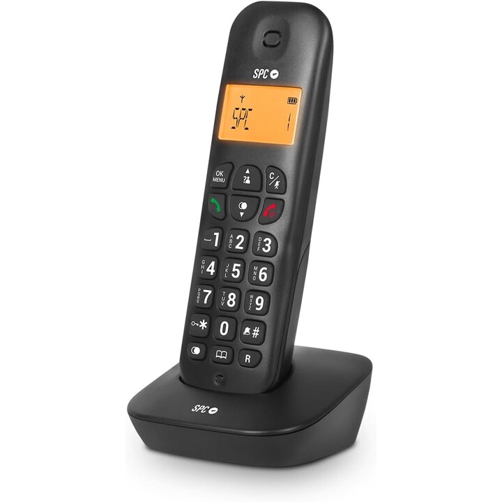 SPC 7300NS AIR 2 Telefono Cordless Nero