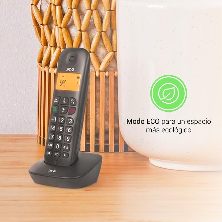 SPC 7300NS AIR 2 Telefono Cordless Nero